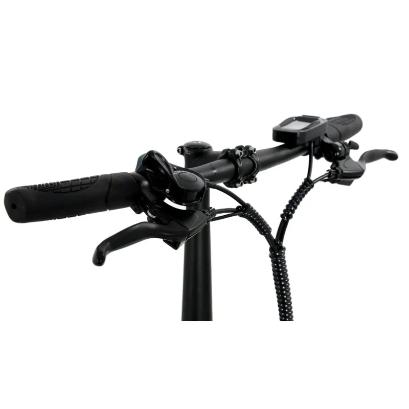 Falcon Flo Folding Electric Bike Black and Blue-4